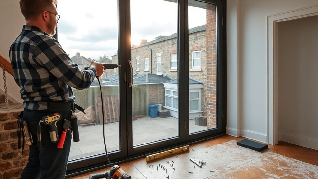 Aluminium Door Installation Stratford