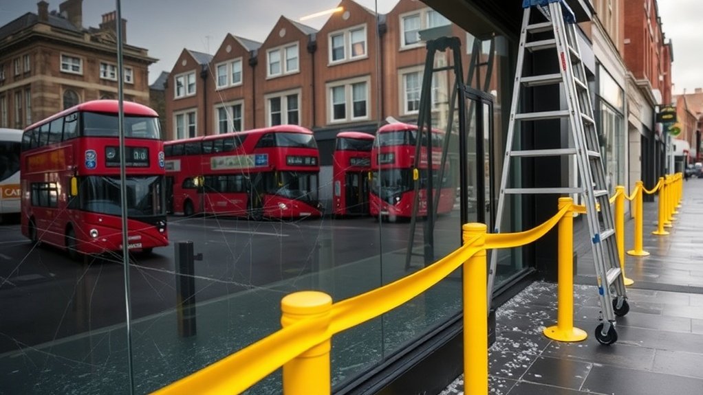 Vandalism Glass Repair Stratford